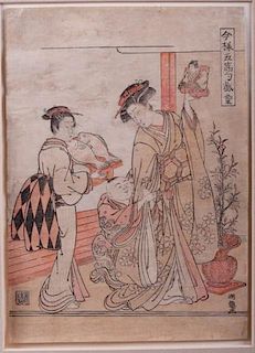 Isoda Koryusai Japanese Woodblock Print