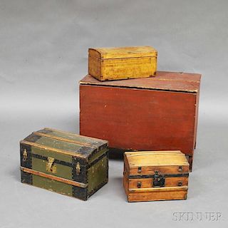 Three Boxes and a Chest