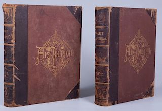 The Art Journals of 1875 and 1877, Pair