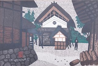 Kiyoshi Saito Japanese Woodblock Print