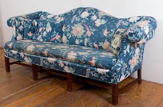 Baker Furniture Camelback Style Sofa