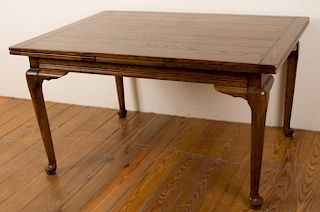 20th Century English Oak Dining Table