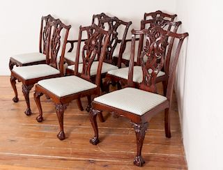 Queen Anne Style Dining Room Chairs