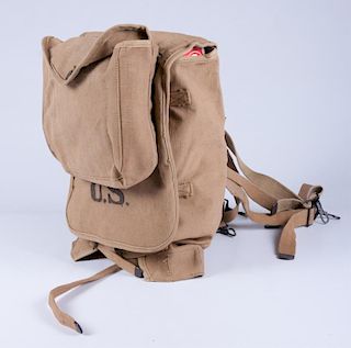 Military Field Pack and Accessories, Eighteen (18)