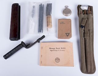 U.S. Military  Accoutrements, Seven (7)