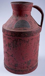 H.P. Hood & Sons Cast Iron Canister