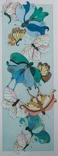 "Oh But to Fly" Christine Kennedy Signed Litho