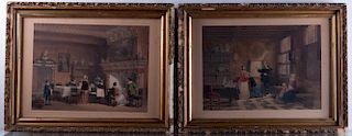 Louis Haghe Antwerp Prints, Two (2)