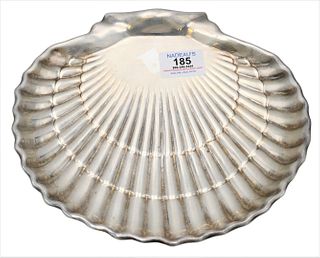 Gorham Sterling Silver Shell-Shaped Serving Tray