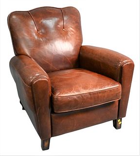 Maroni, Inc. Leather Club Chair