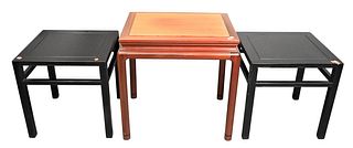 Three Side Tables in the Chinese Taste