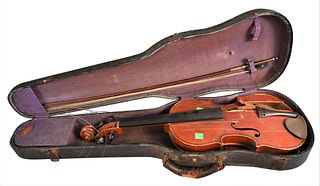 Heinrich Th. Heberlein Jr. Markneukirchen 11924 Violin