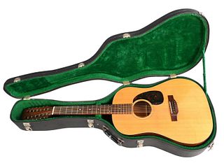 1966 Martin D12-20 Natural 12 String Acoustic Guitar