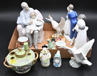 Porcelain Box Lot of China