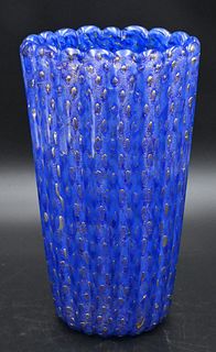 Barovier & Toso Murano Multi Colored Vase