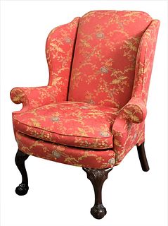 Kindel Winterthur Collection Chippendale Style Wing Chair