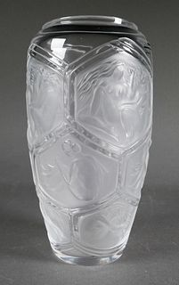 LALIQUE Hesperides Crystal Vase
