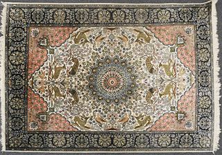 Persian Isfahan Pictorial Rug