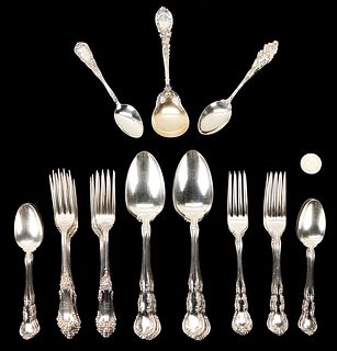 28 Pcs. Wallace and Reed & Barton Sterling Silver Flatware