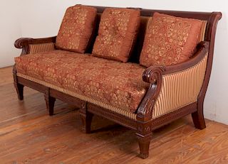 Najarian Furniture Empire Style Sofa