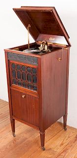 Edison Disc Phonograph with Recording Discs