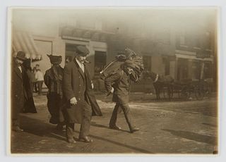 Lewis Hine New York City 1908 Photograph