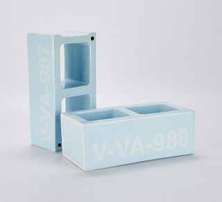 Pr Virgil Abloh x Vitra Ceramic Blocks Baby Blue