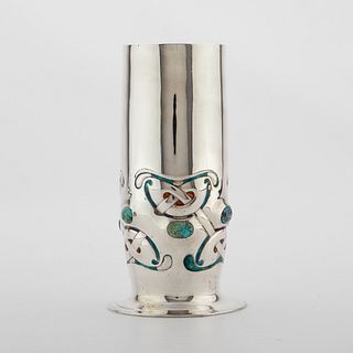 Archibald Knox Liberty & Co Sterling Cymric Cup