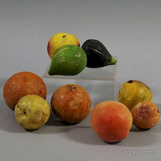 Nine Pieces of Stone Fruit