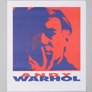 Group of Six Andy Warhol Posters