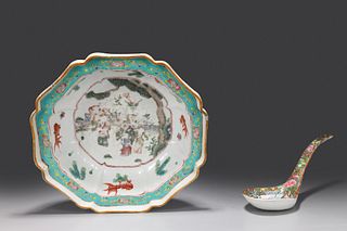 Two Antique Chinese Export Porcelain