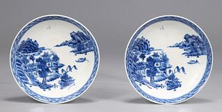 Chinese Blue & White Porcelain Dishes