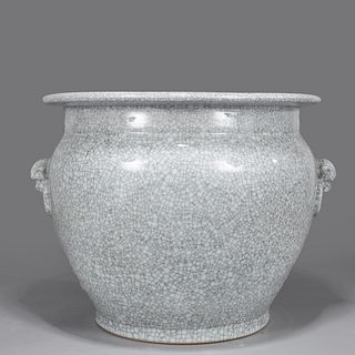 Large Chinese Porcelain Planter