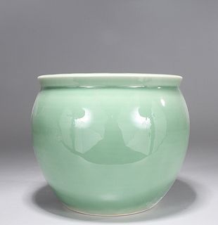 Chinese Celadon Glazed Porcelain Planter