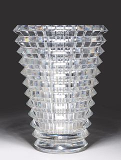 Baccarat Crystal Eye Vase