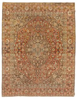 A room-sized Persian rug