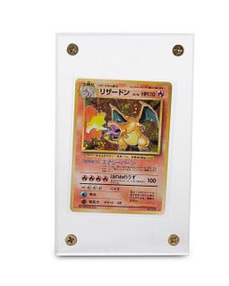 1996 Pokemon Base Japanese #006 Charizard Holographic card