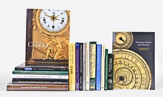 A lot of horological reference books