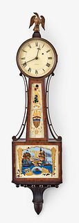 Waltham banjo clock