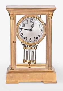 Seth Thomas Clock Co. Empire No. 63 crystal regulator clock