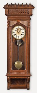 Gilbert Clock Co. Regulator No. 11 wall clock