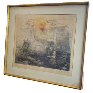 Signed Lithograph RENE CARCAN