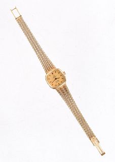 A Gold Omega Ladies Wristwatch