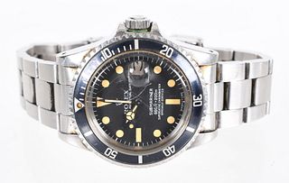 A Rolex 1680 White Dial Submariner Watch