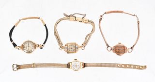 Four Ladies Wristwatches