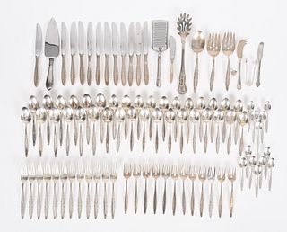 A Sterling Silver Flatware Service by LUNT