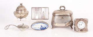 A Group of European Silver Items