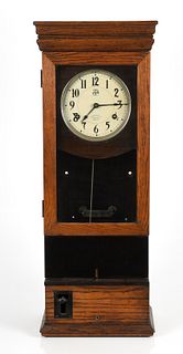 An International Time Recording Company time clock