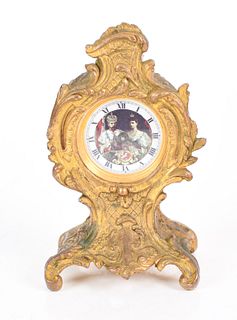 A Souvenir Clock, 1896 Russian Coronation