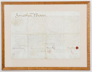 A Philadelphia Document on Vellum Dated 1799